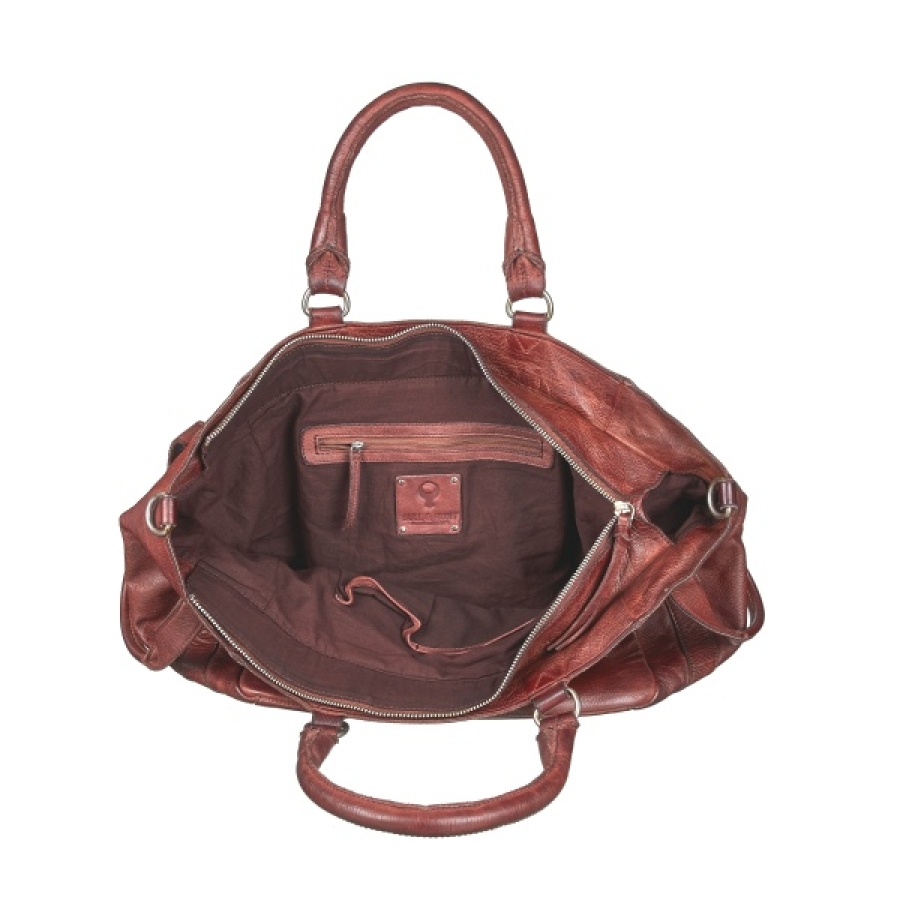 ELISA COGNAC Handtasche